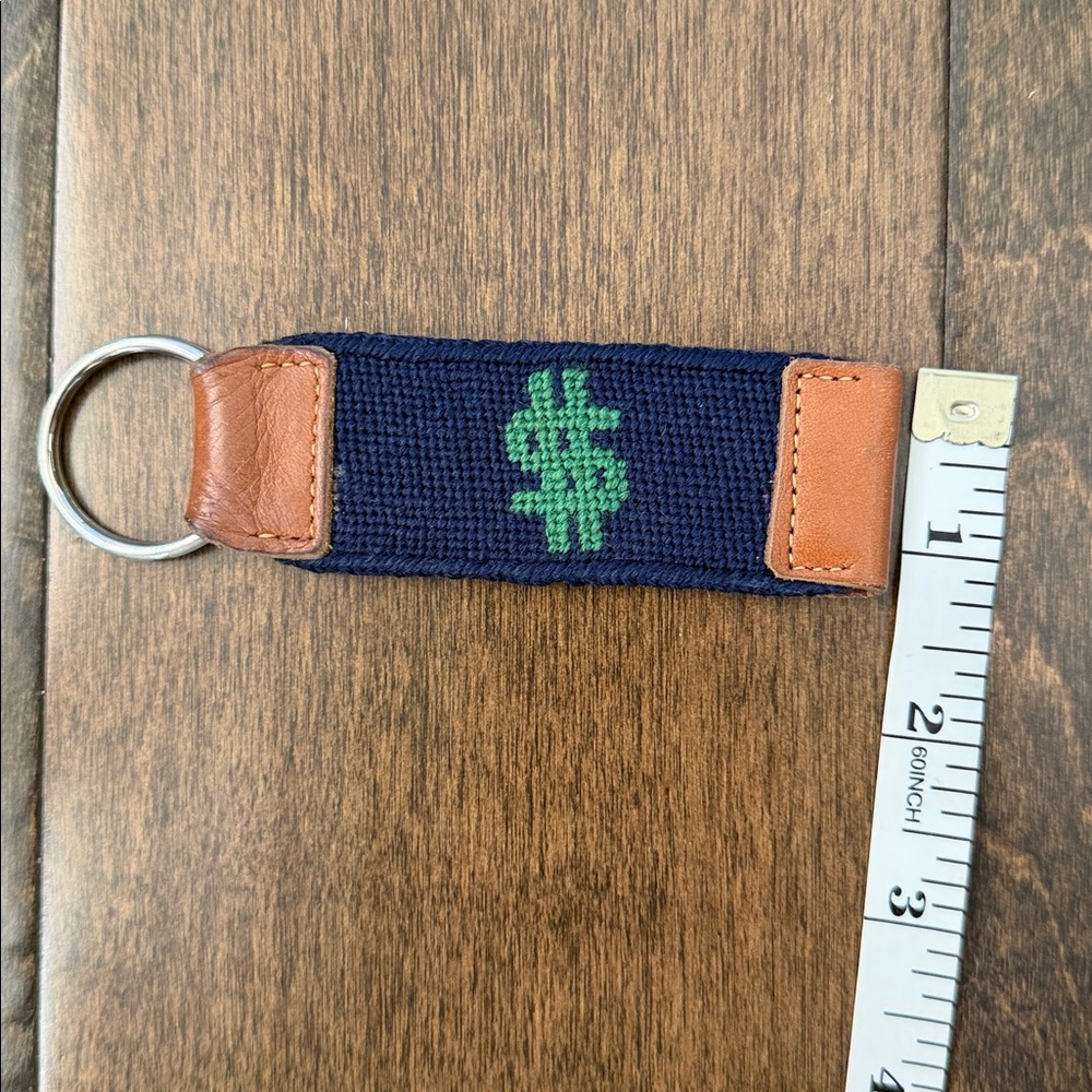 Needlepoint “$” keychain - Picture 4 of 5